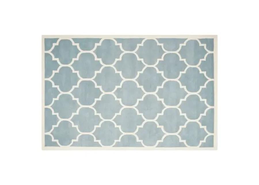 Tamako Rug - Blue/Ivory - Blue