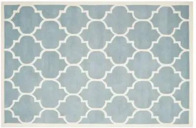 Tamako Rug - Blue/Ivory - Blue