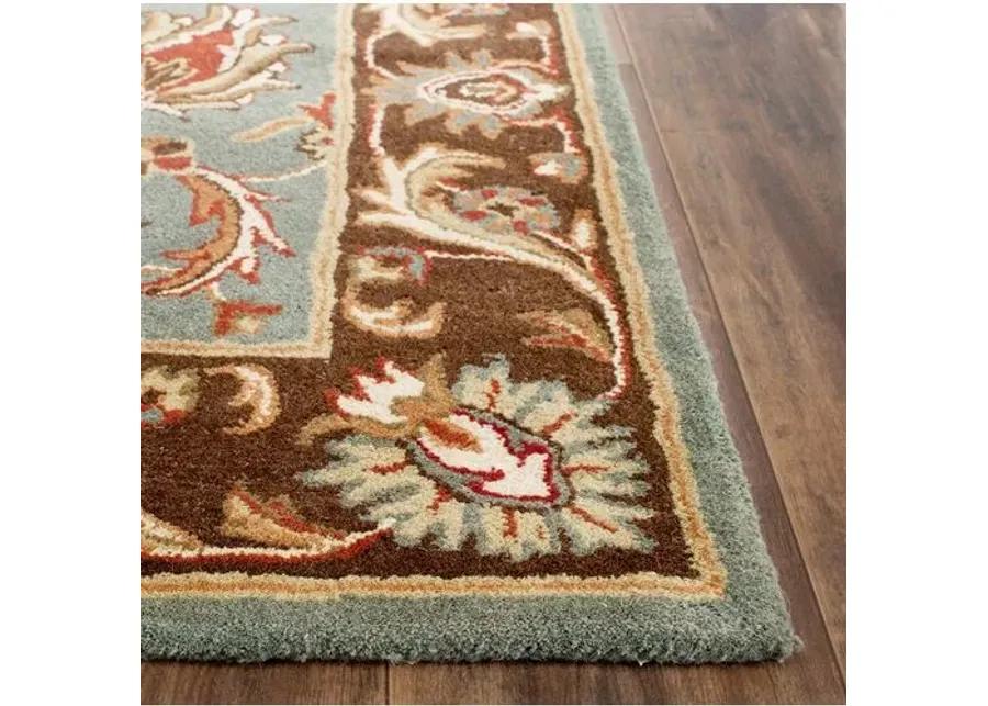 Arabella Rug - Blue/Brown - Brown