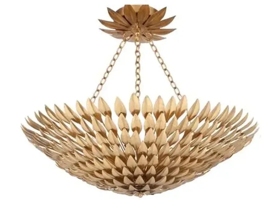 Broche 8-Light Chandelier - Gold - Crystorama