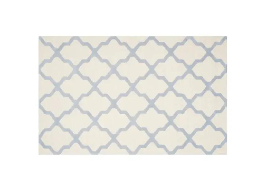 Mulberry Rug - Ivory/Blue - Ivory