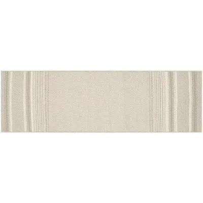 Unai Kilim Dhurrie Rug - Gray - Gray