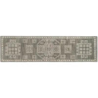 Amidala Hand-Knotted Rug - Gray - Gray