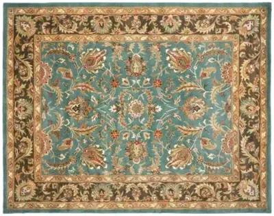 Arabella Rug - Blue/Brown - Brown