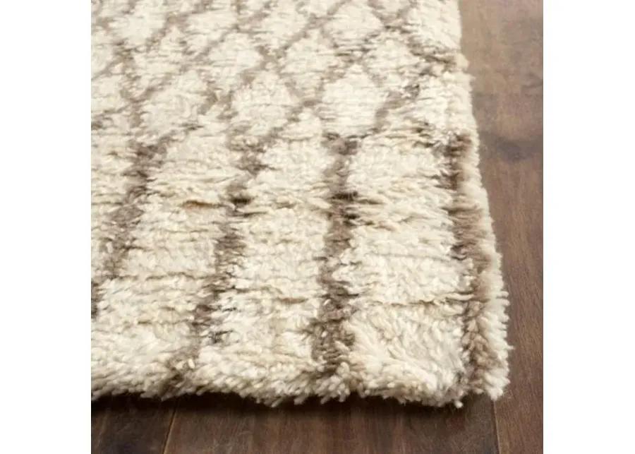 Amara Rug - White/Gray - Ivory - Ivory