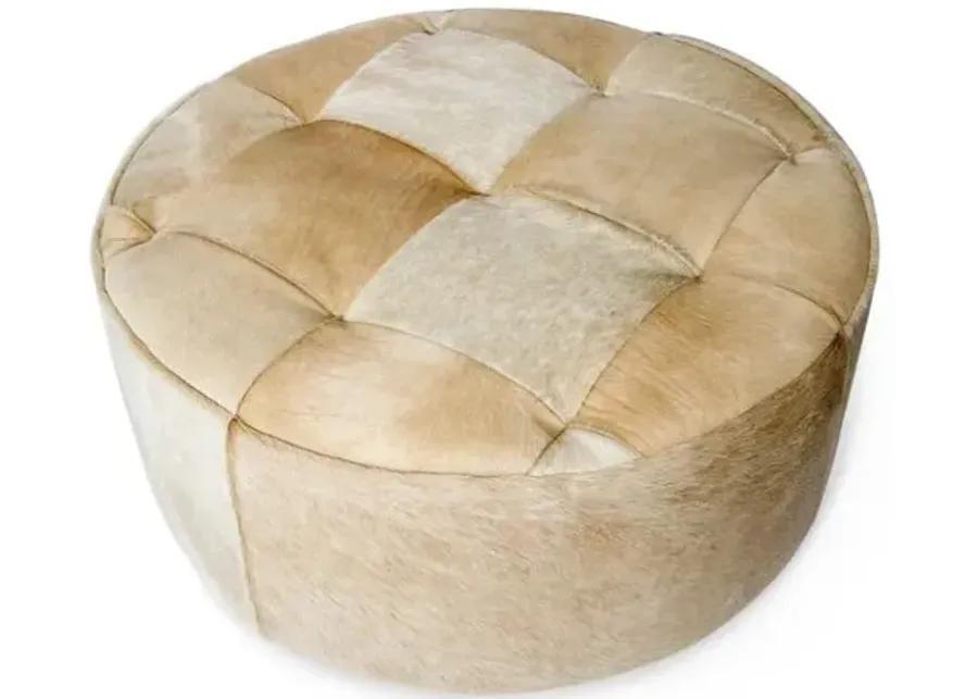 Solly Ottoman - Beige - Le-Coterie