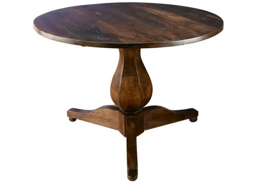 Corbett Dining Table - Pecan Finish - Handcrafted