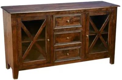 Brielle Sideboard - Pecan - Handcrafted - Brown