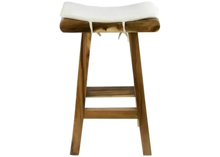 Anzu Counter Stool - Ivory Linen