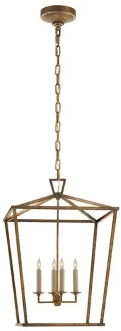 Visual Comfort - Darlana Lantern - Gilded Iron - Gold