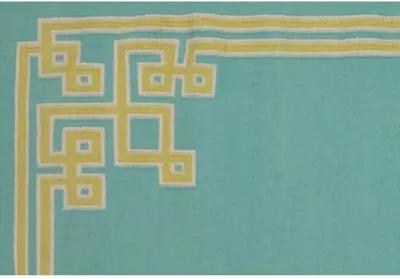 Alameda Flat-Weave Rug - Blue - Blue