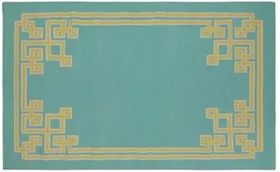 Alameda Flat-Weave Rug - Blue - Blue