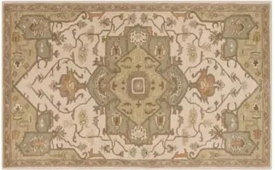 Kalle Rug - Beige/Moss - Beige