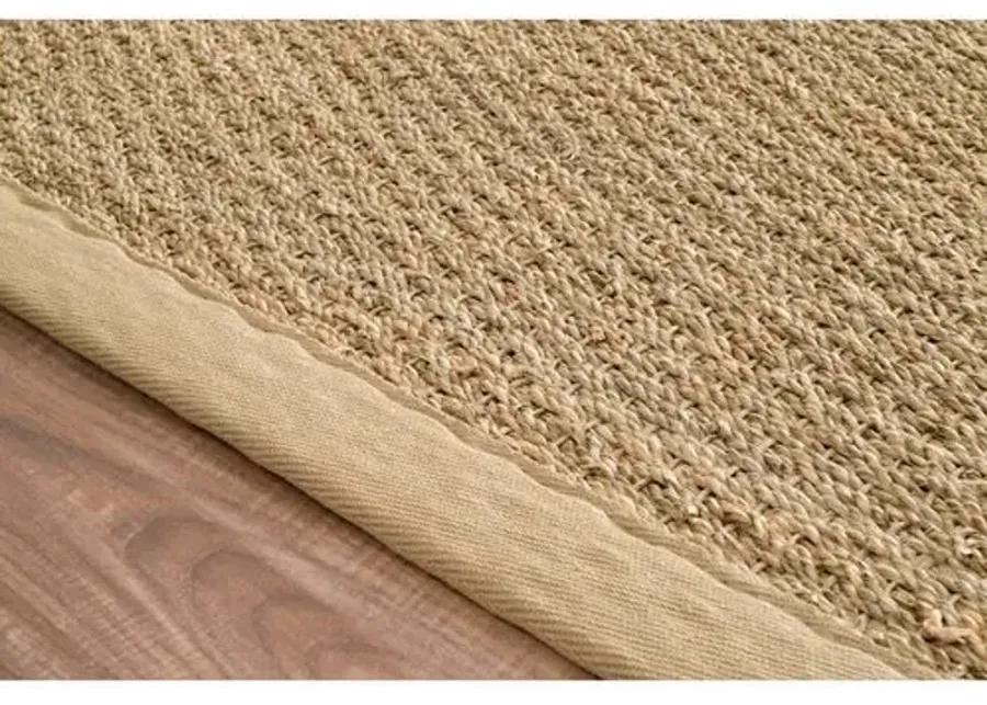 Berit Sea-Grass Rug - Beige - Beige