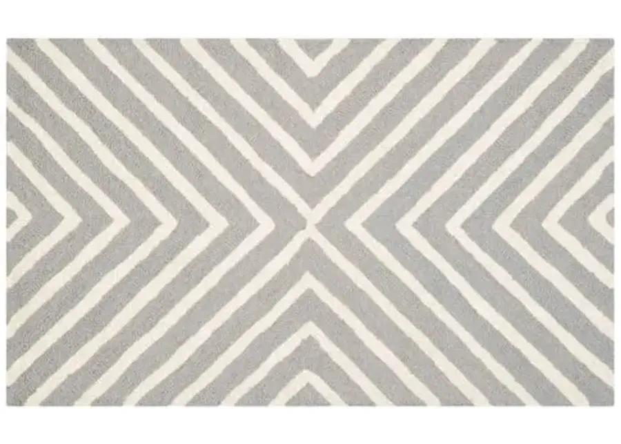 Yvaine Rug - Gray/Ivory - Gray