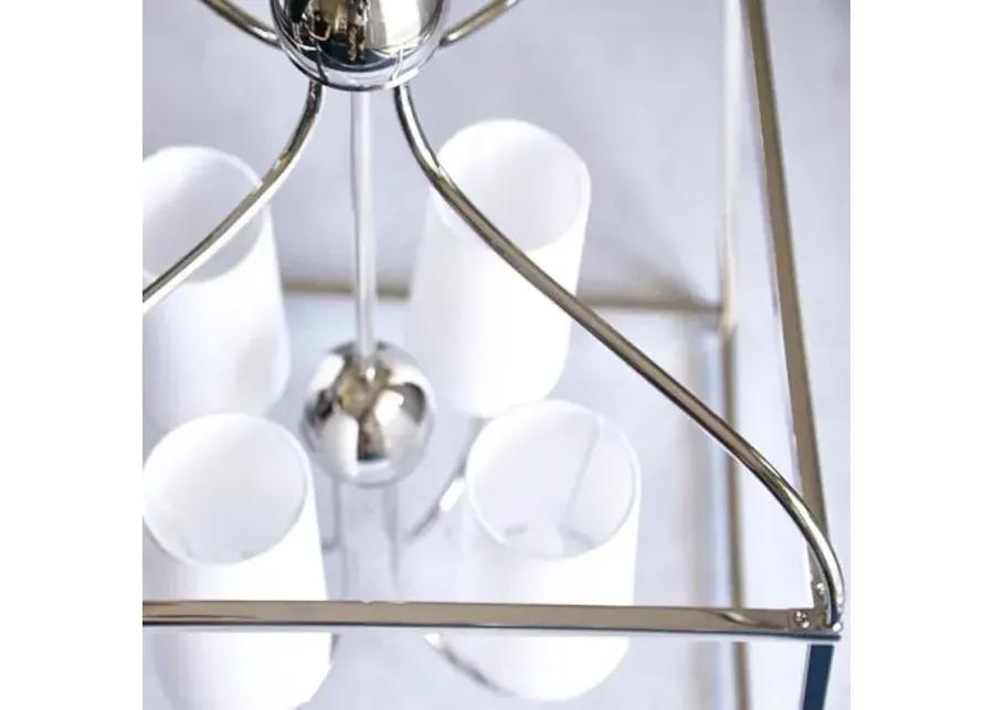 Sylvan Chandelier - Polished Nickel - Crystorama - Silver