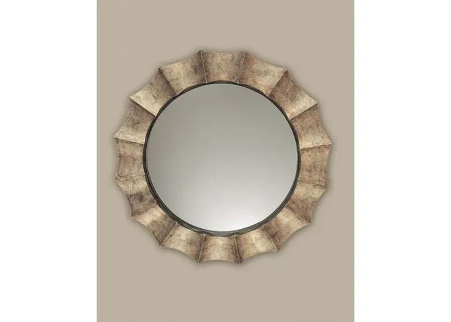 Queensbury Wall Mirror - Silver Leaf