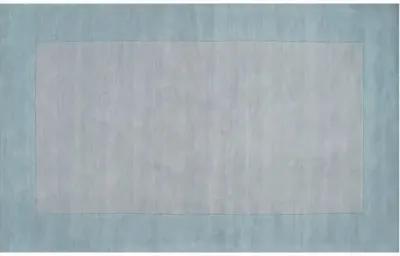 Lombard Rug - Gray/Blue - Handcrafted - Blue