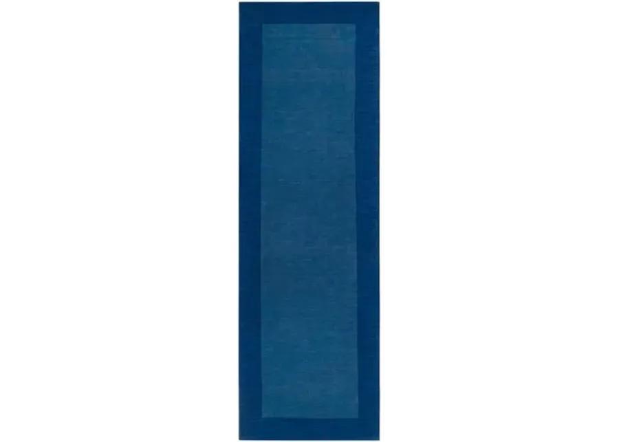 Lombard Rug - Sapphire - Handcrafted - Blue - Blue