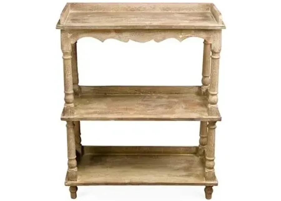 Guthrie Bookshelf - Natural - Handcrafted