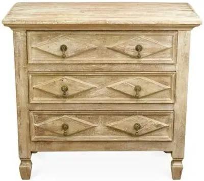 Amelia 3-Drawer Dresser - Natural - Handcrafted