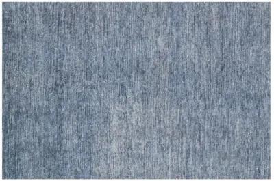 Stella Hand-Knotted Rug - Denim - Blue - Blue