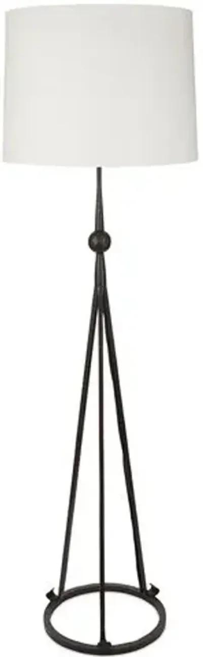 Visual Comfort - Celia Tripod Floor Lamp - Black