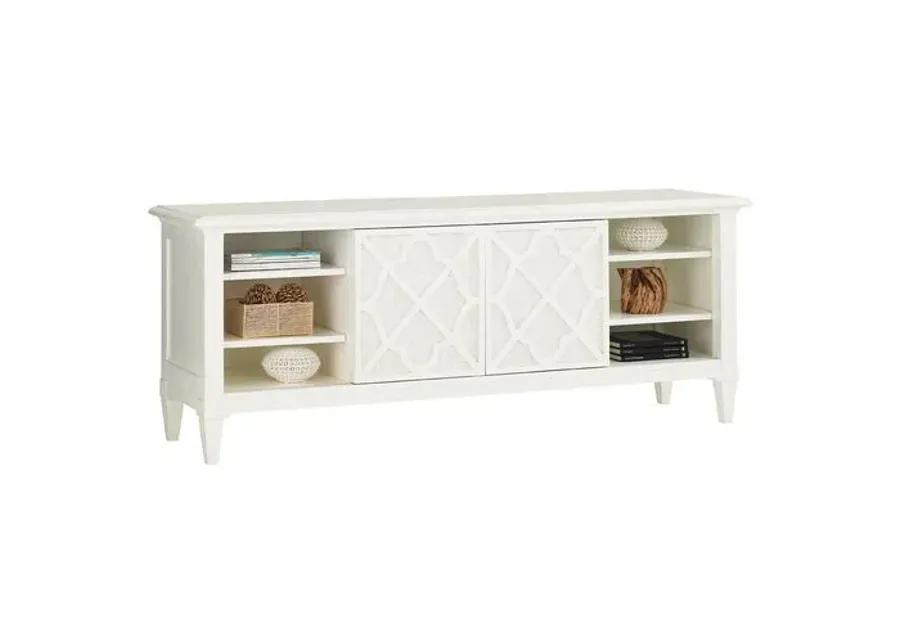 Warf Street 72" Media Console - White - Tommy Bahama