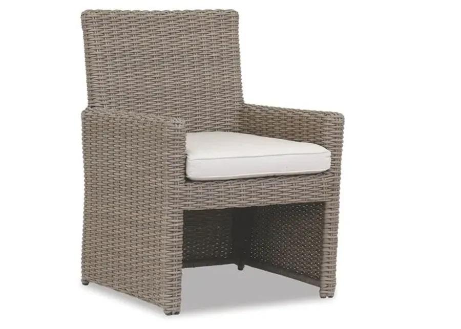 Neptune Outdoor Armchair - Ivory Sunbrella