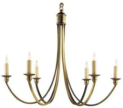 Visual Comfort - Venetian Medium Chandelier - Brass - Gold