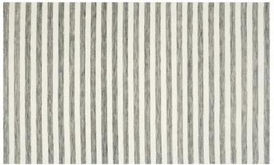 Anyu Flat-Weave Rug - Gray - Gray