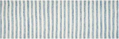 Anyu Flat-Weave Rug - Blue - Blue