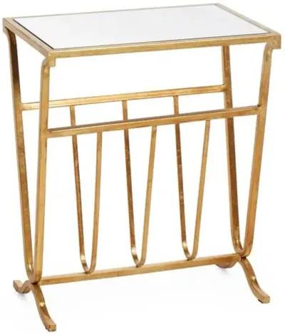 Birmingham Magazine Table - Gold