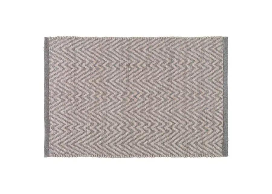 Hadis Outdoor Rug - Brown/Charcoal - Gray - Gray