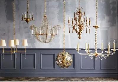 Visual Comfort - Leaf & Arrow Chandelier - Bronze/Antique Brass - Gold