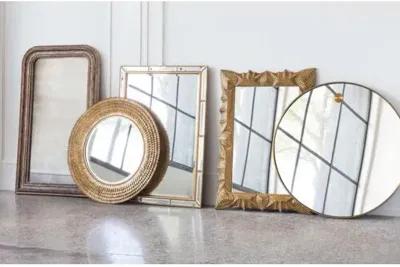 Plaza Wall Mirror - Gold - Regina Andrew