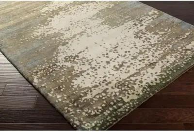 Medford Rug - Olive - Gray - Gray