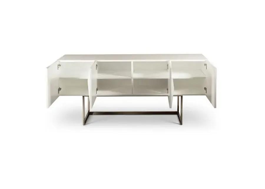 Costa 71" Cube Sideboard - White