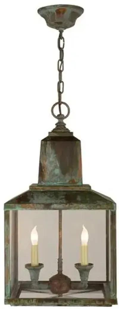 Visual Comfort - Brantley Lantern - Verdigris - Gold