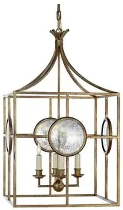 Visual Comfort - Gramercy Lantern - Gilded Iron - Gold