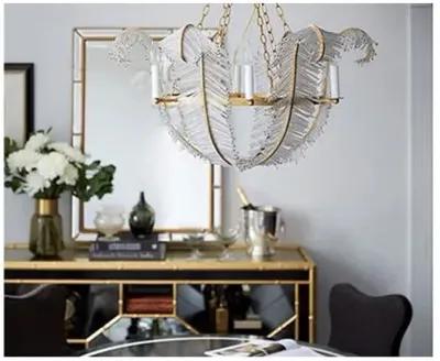 Visual Comfort - Calais Chandelier - Gilded Iron - Gold