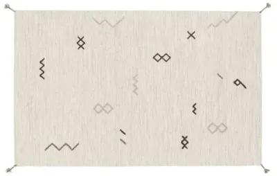 Bathilde Rug - Light Gray/Taupe - Ivory - Ivory