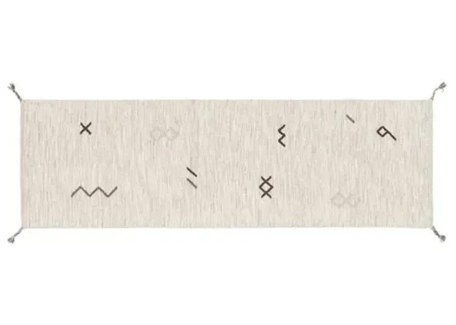 Bathilde Rug - Light Gray/Taupe - Ivory - Ivory