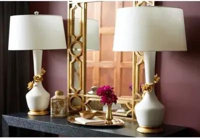 Valentina Table Lamp - Celadon/Gold - Bradburn Home