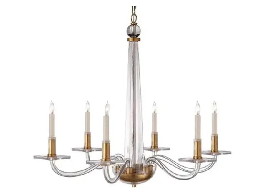 Visual Comfort - Robinson Medium Chandelier - Brass - Gold