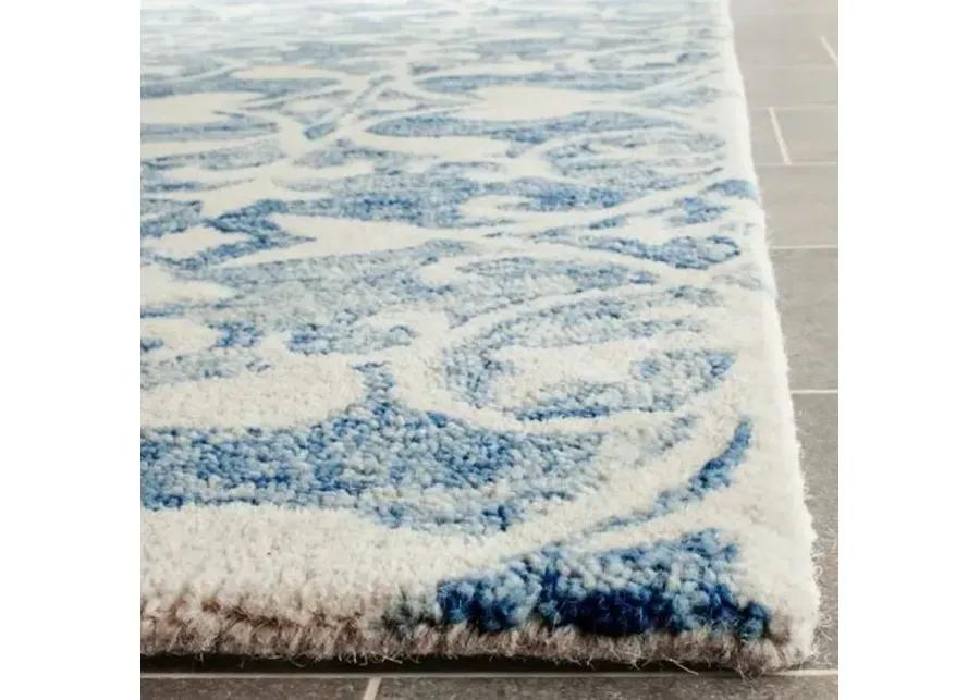 Johnstown Rug - Dark Blue/Ivory - Blue