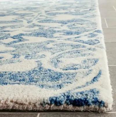 Johnstown Rug - Dark Blue/Ivory - Blue