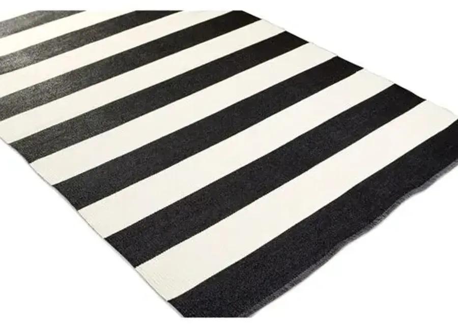 Picnic Outdoor Rug - Black - Black