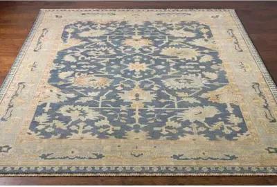 Baen Rug - Slate/Seafoam - Beige - Beige