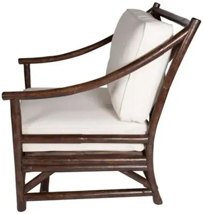 Woodland Lounge Chair - Espresso - White